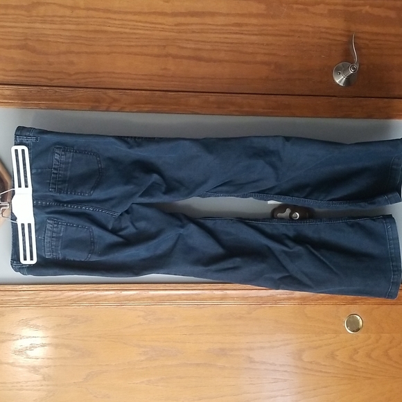 Cabi wide leg trouser jean, Dark wash, sz 4 - Picture 3 of 3